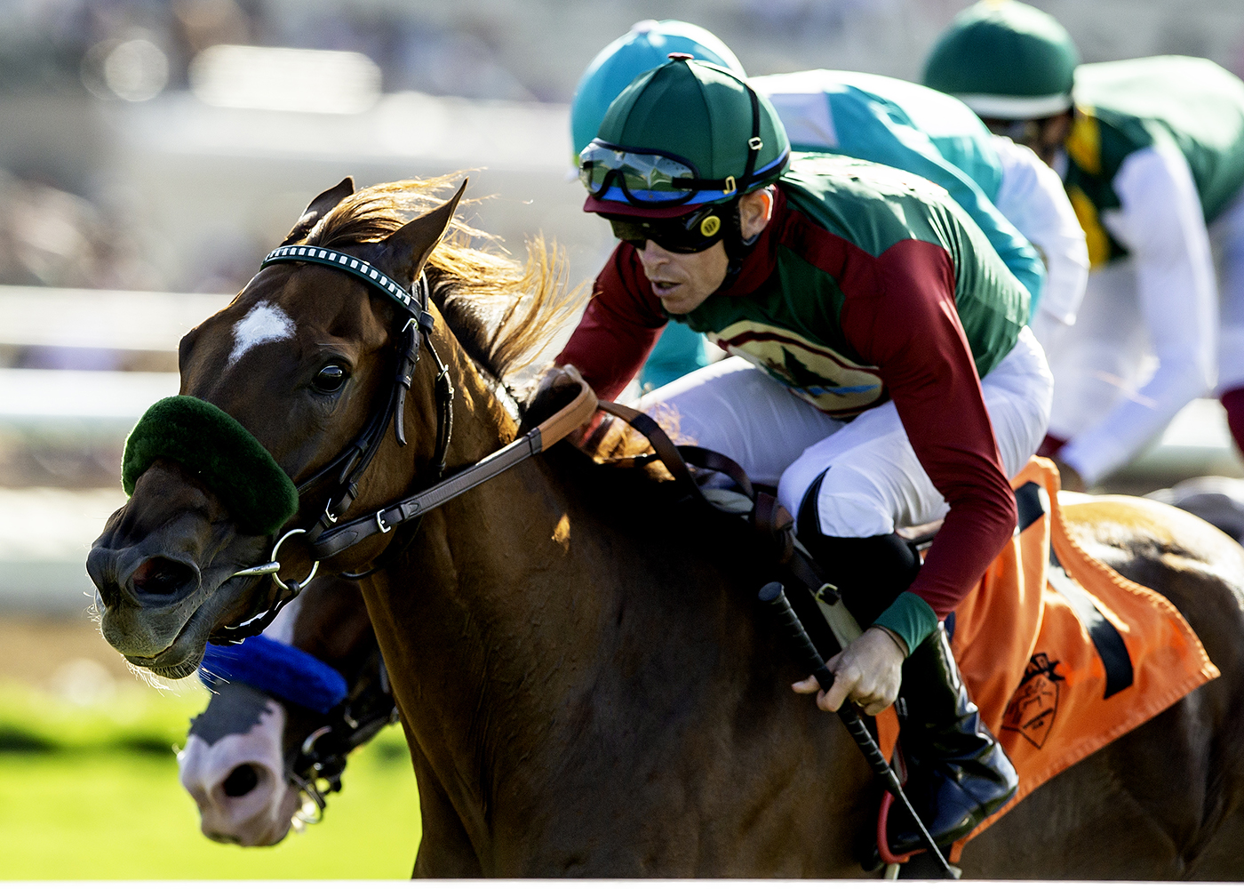 Grand Slam Smile takes early lead, keeps it in Solano Beach Stakes