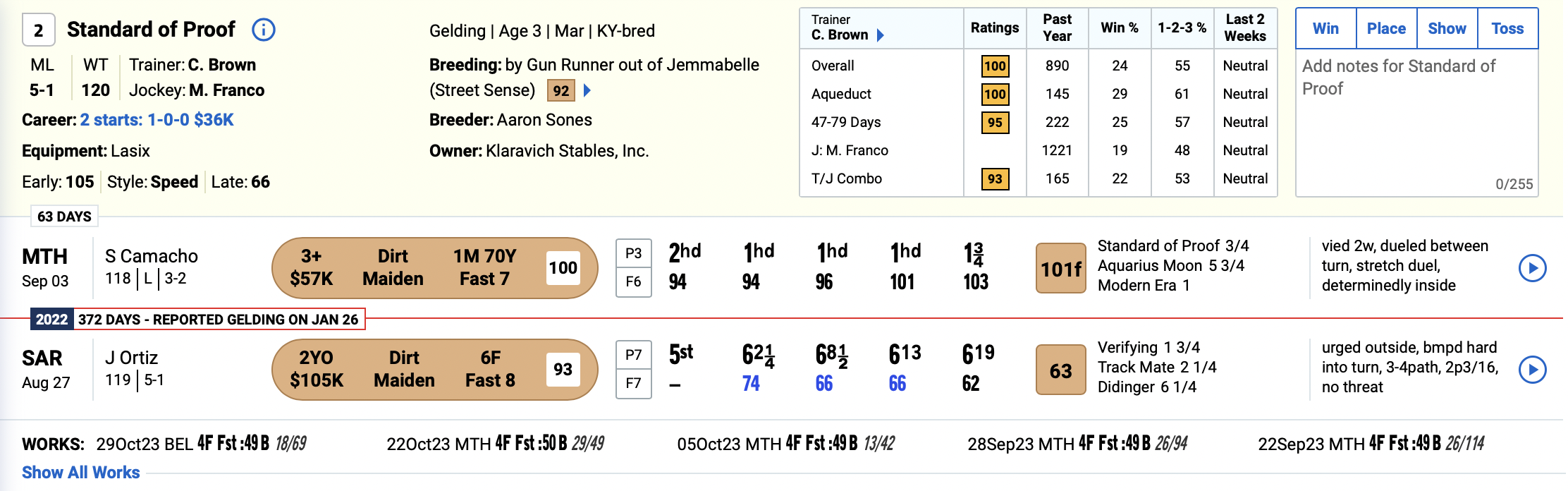 Standard of Proof