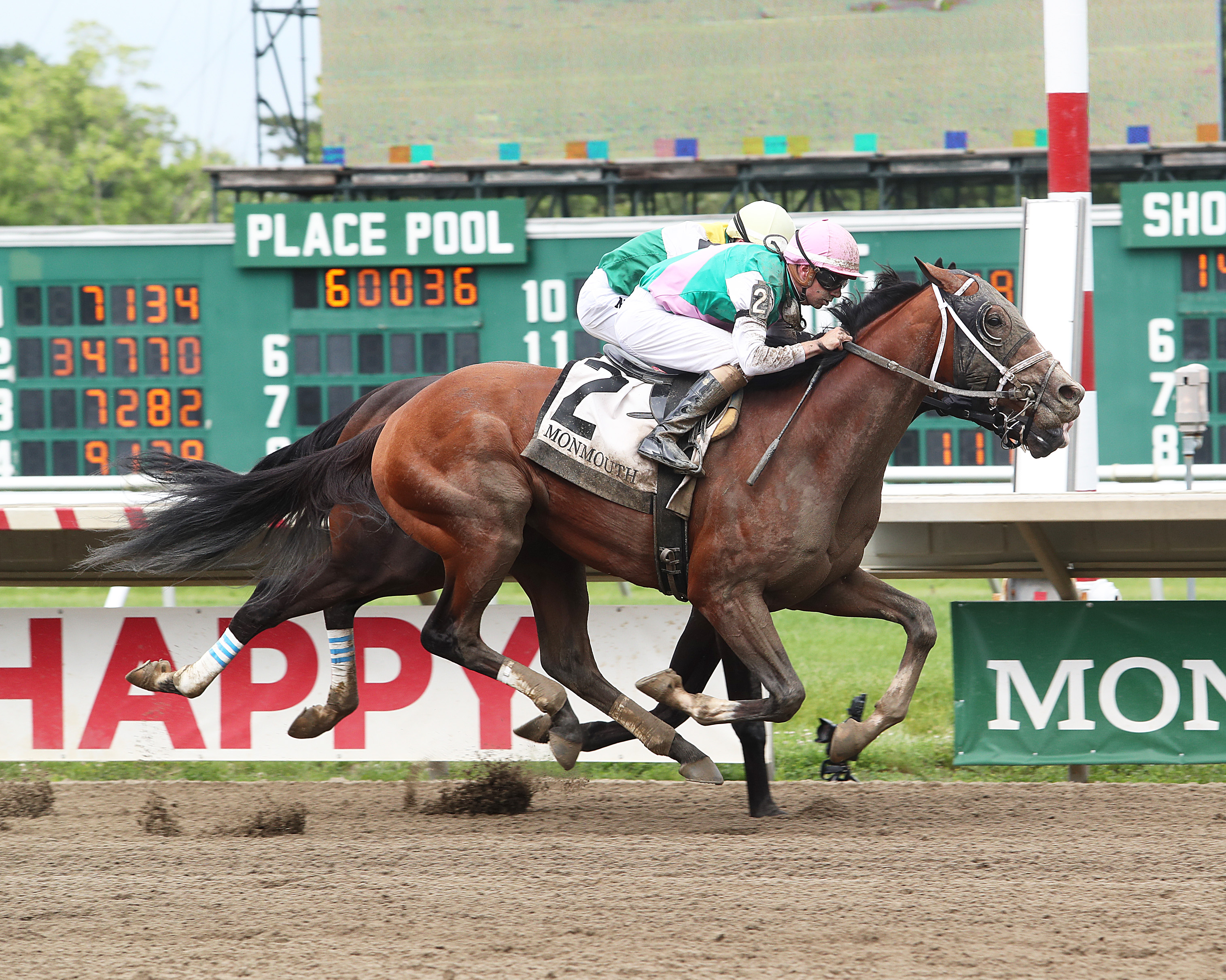 Mandaloun wins Pegasus 6-13-2021