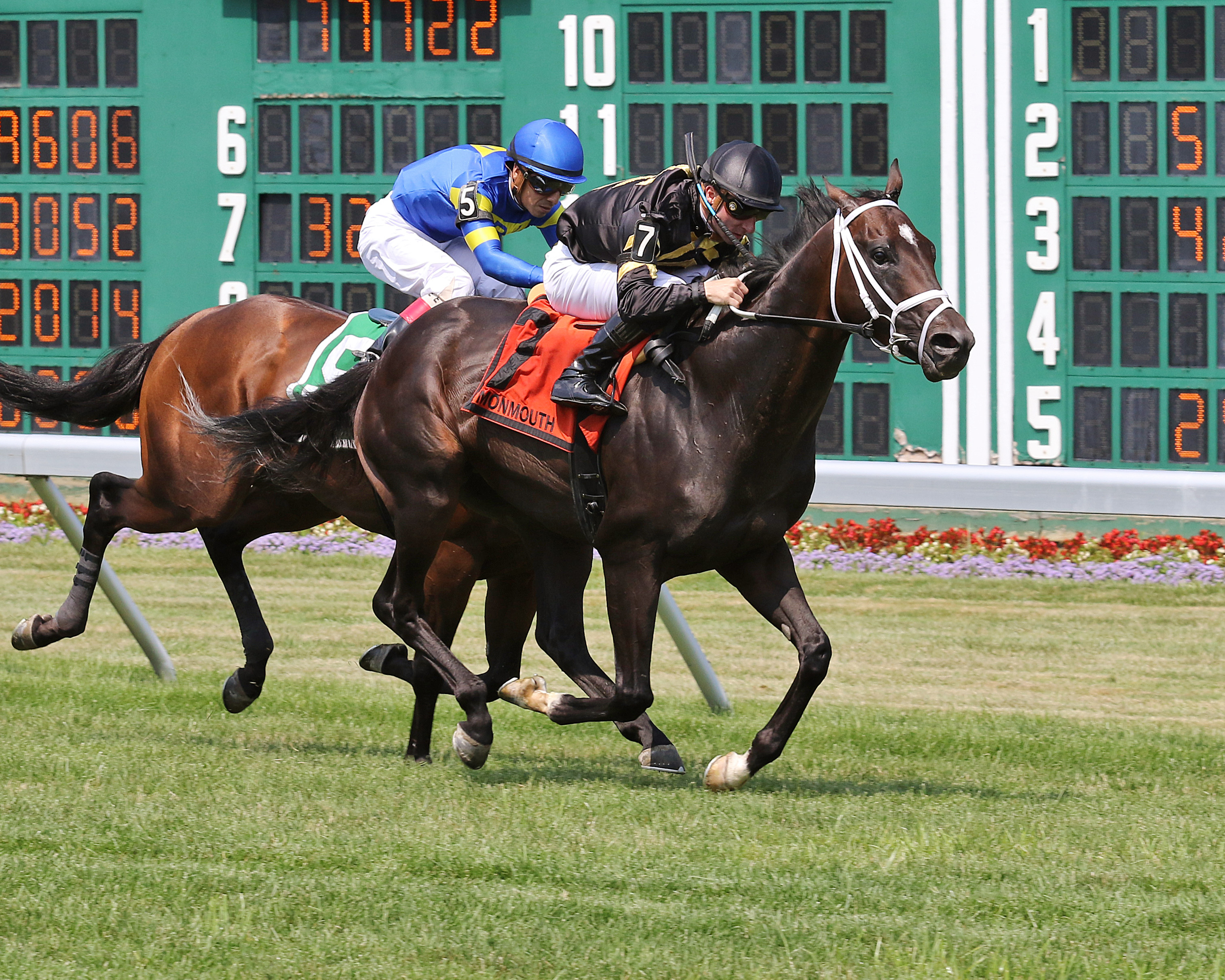 Tracksmith wins the 2019 Frisk Me Now Stakes