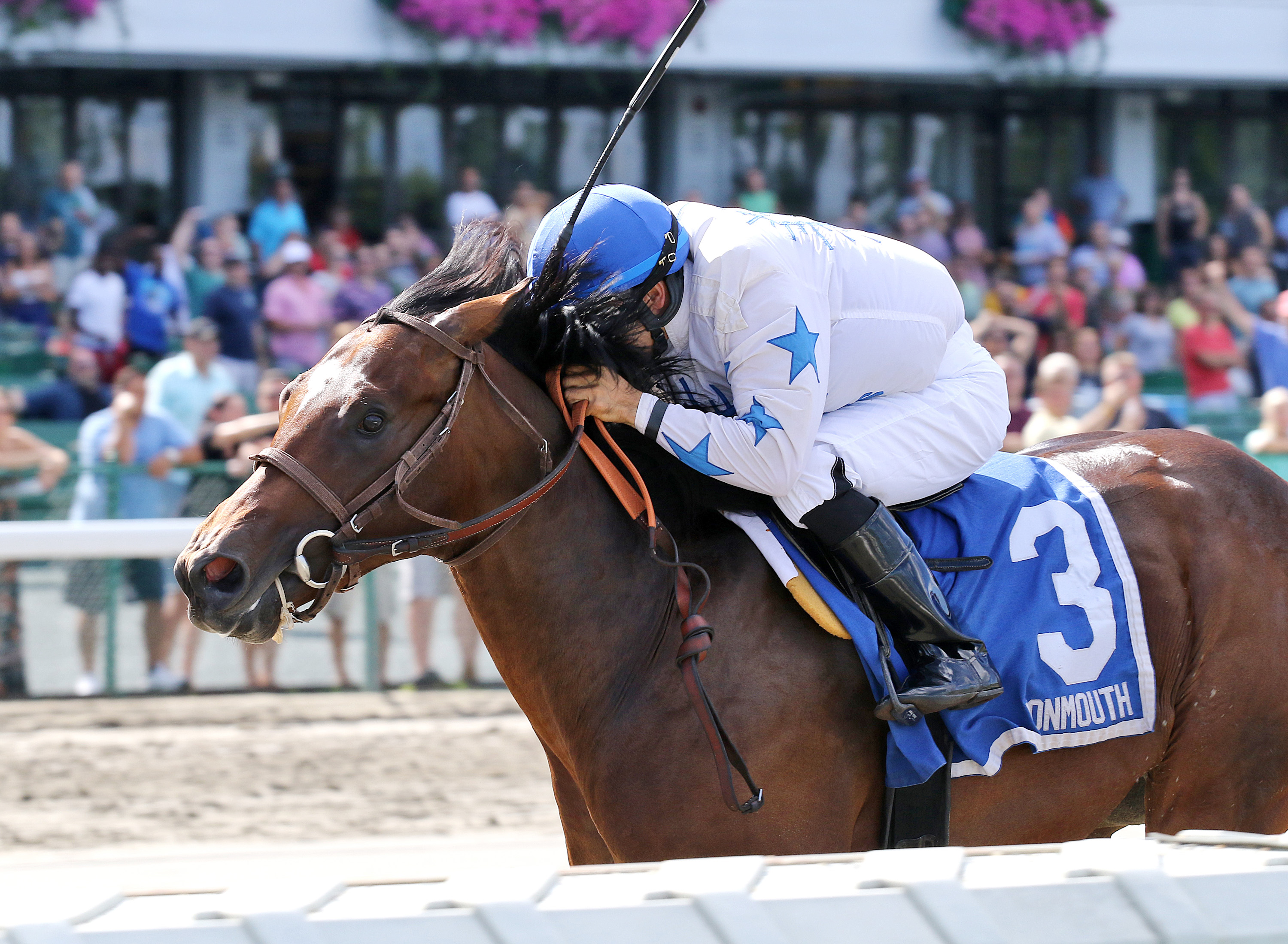 Mooji Moo Jr. wins the 2018 Tyro Stakes