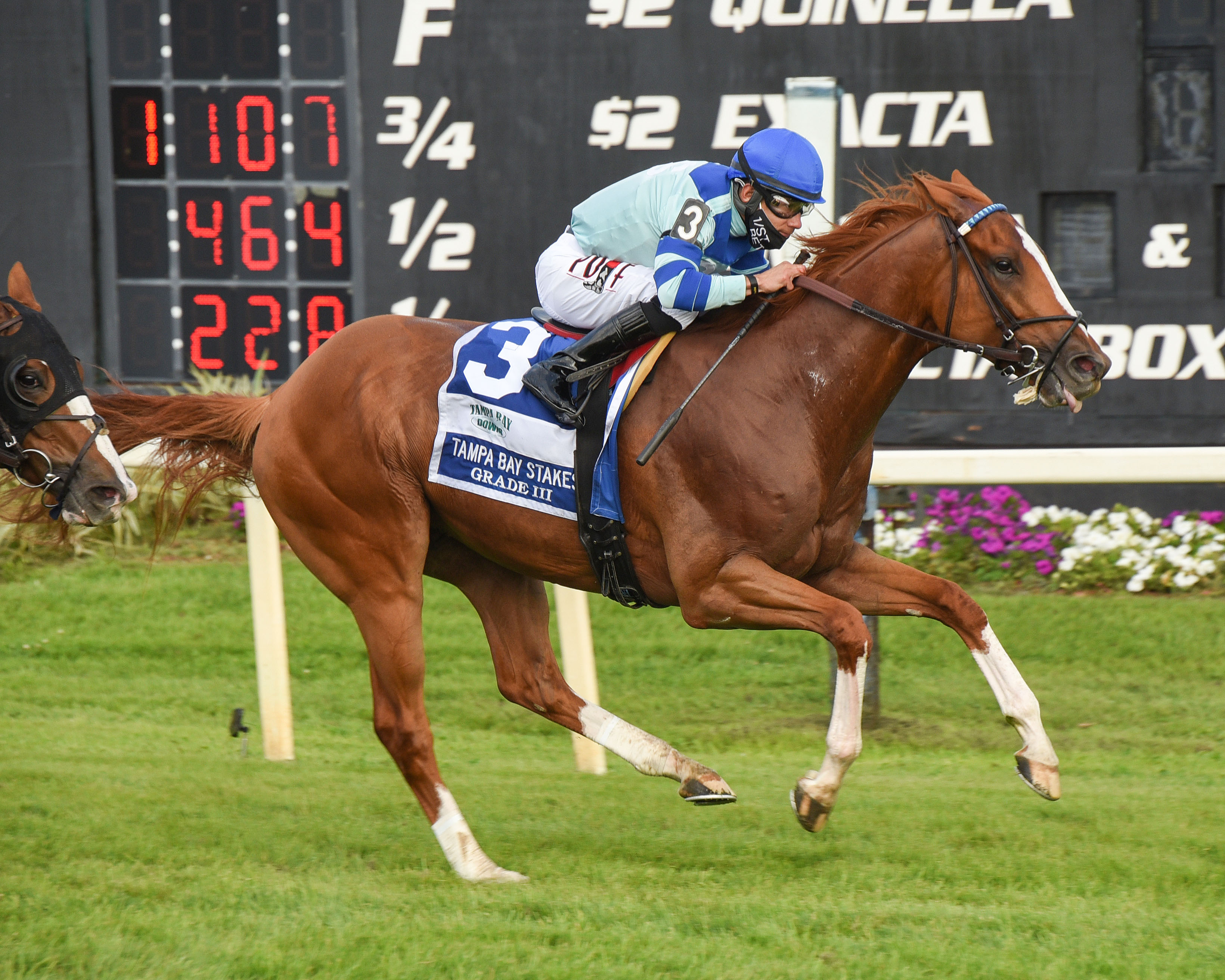 Get Smokin wins Tampa Bay Turf 2-6-2021