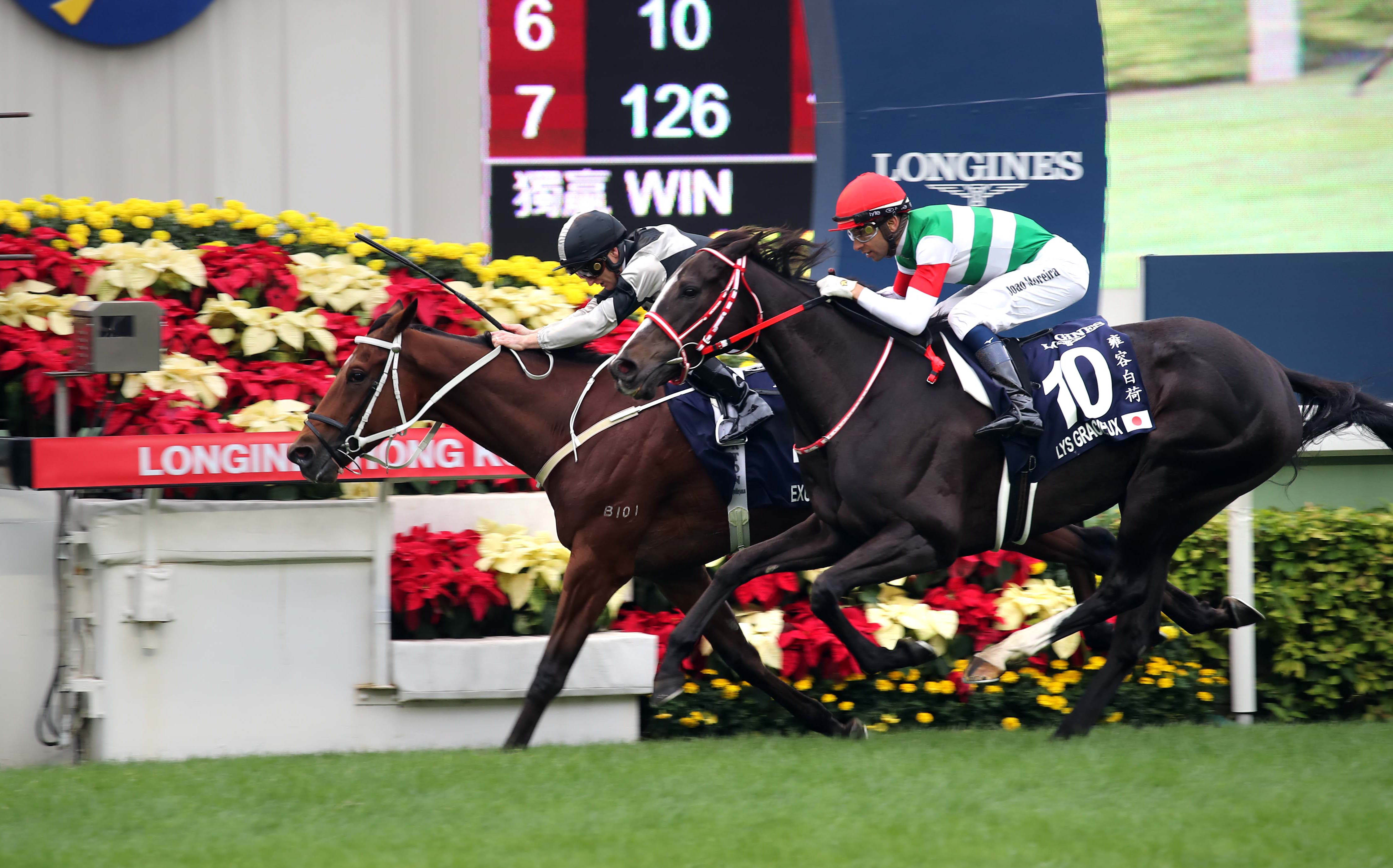 Exultant wins 2018 Hong Kong Vase