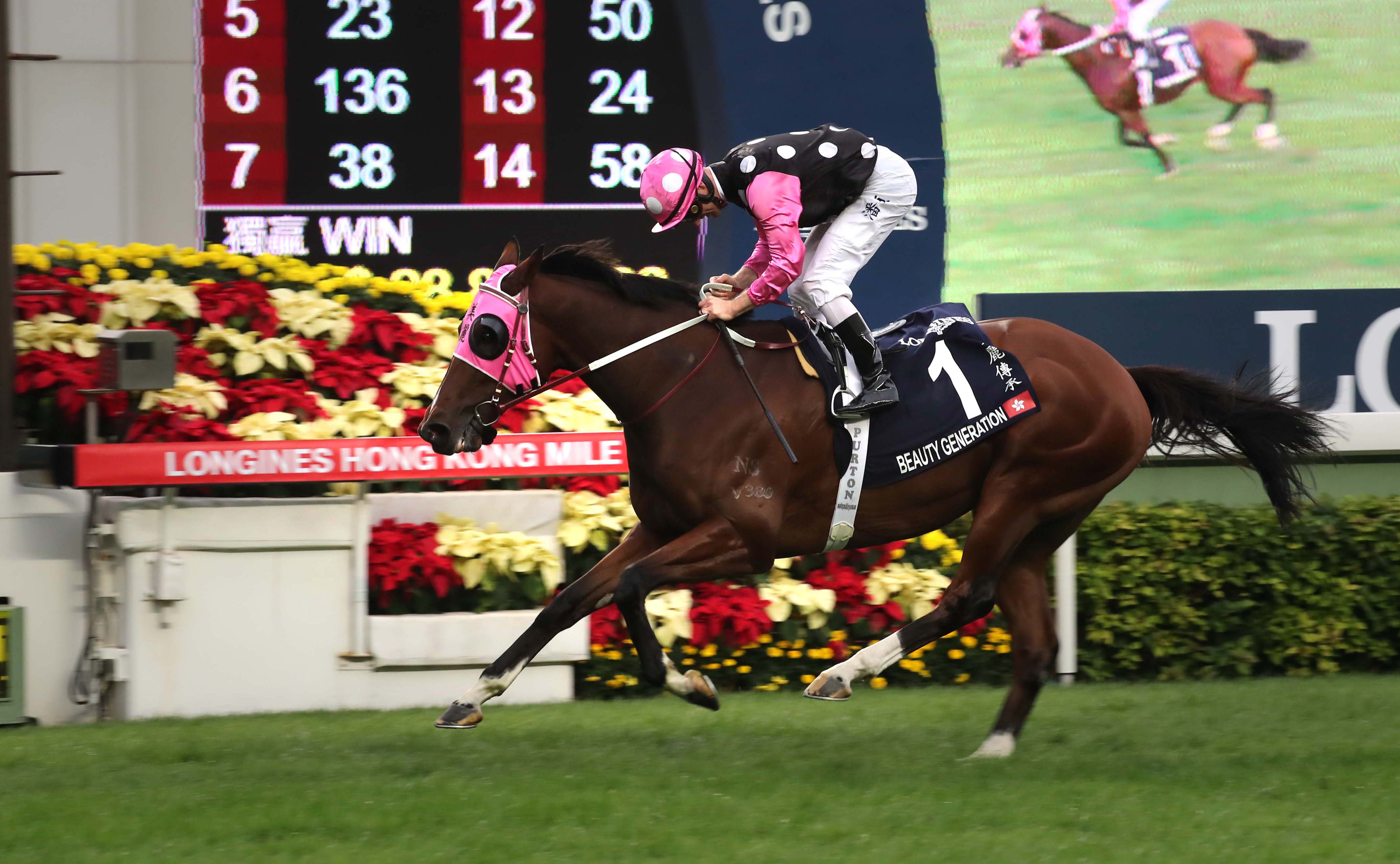 Beauty Generation wins 2018 Hong Kong Mile