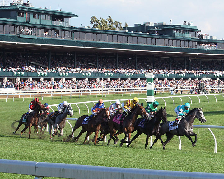 Keeneland turf racing