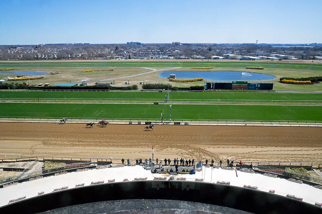 Aqueduct no crowd, 2021