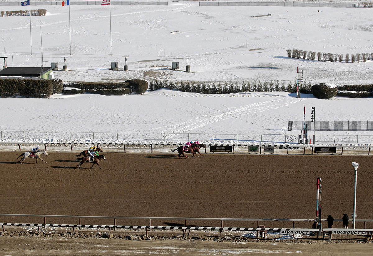Aqueduct winter racing