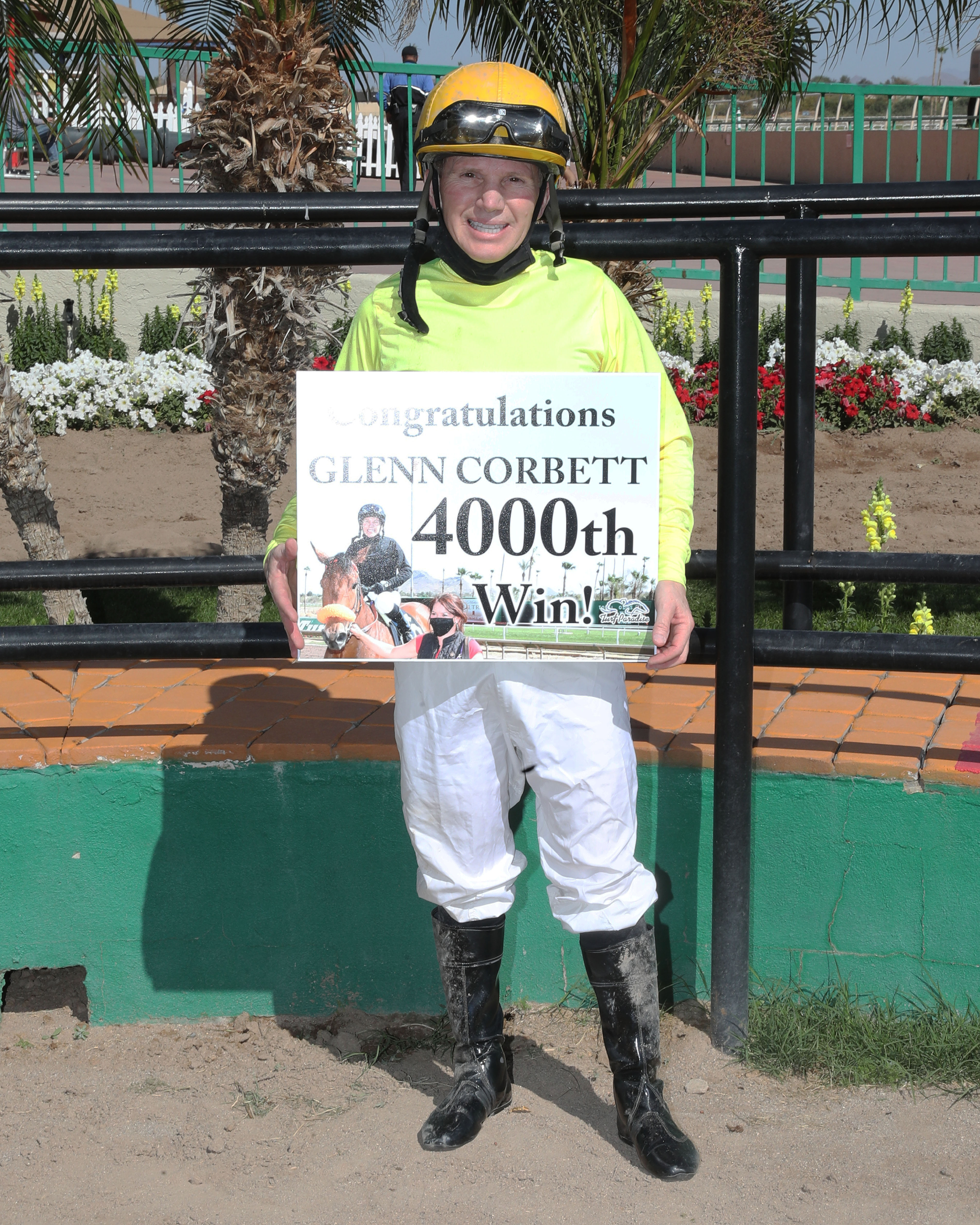 Glenn Corbett/4,000 wins