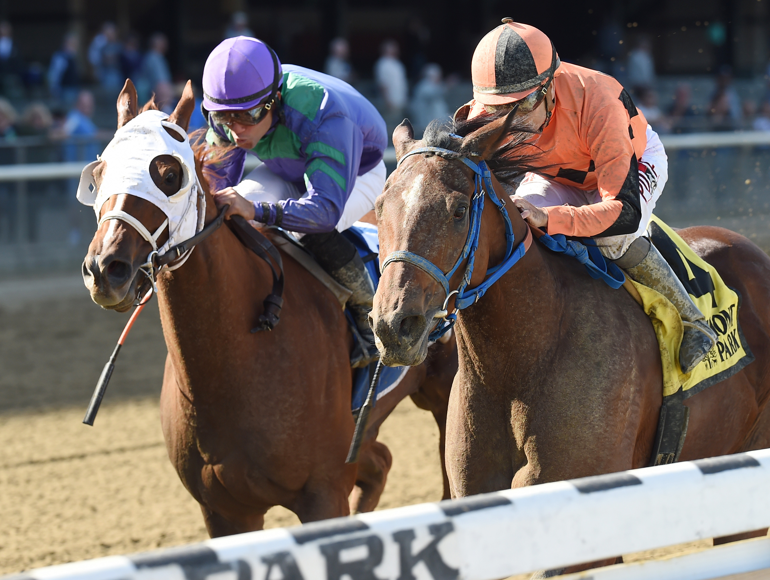 Quezon finishes second in the Iroquois Stakes