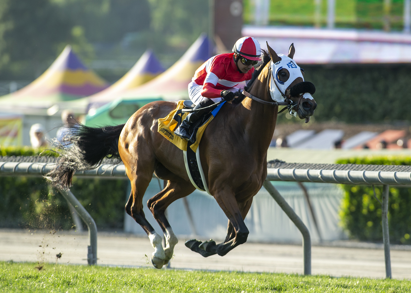 Acclimate wins San Juan Capistrano Stakes 6-19-2021
