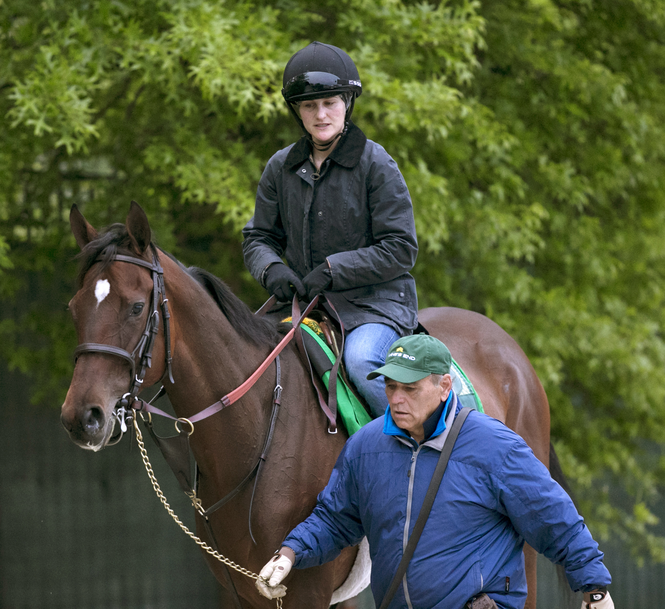 Trainer Neil Howard with Ahh Chocolate