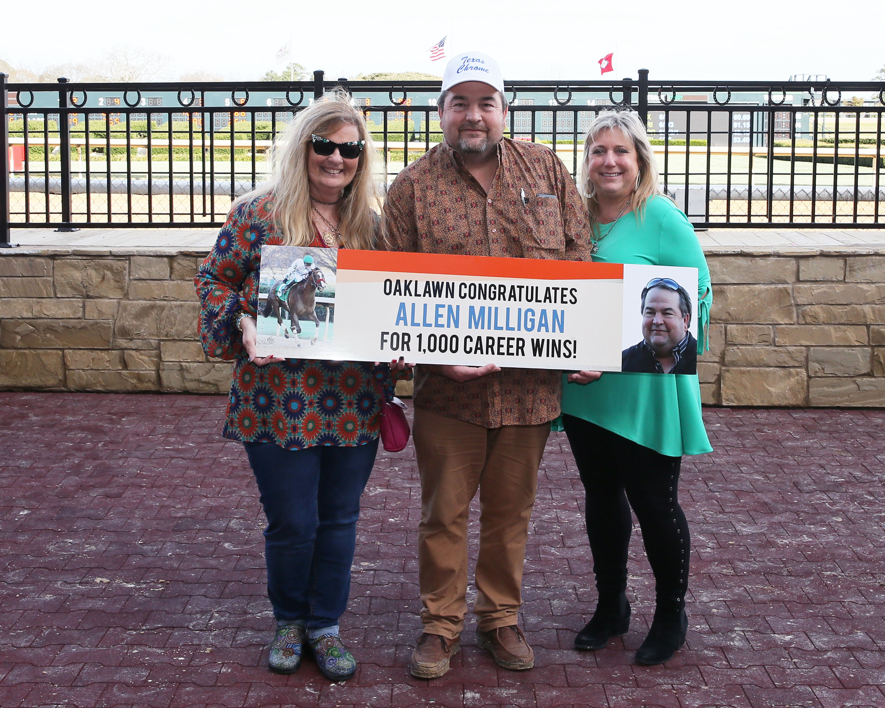 Allen Milligan 1000 wins - Oaklawn Park 2.23.19