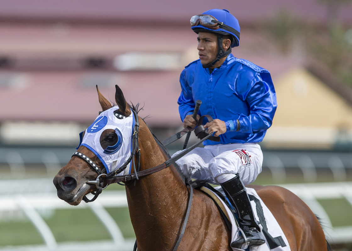 Alms following victory in the 2019 Jimmy Durante