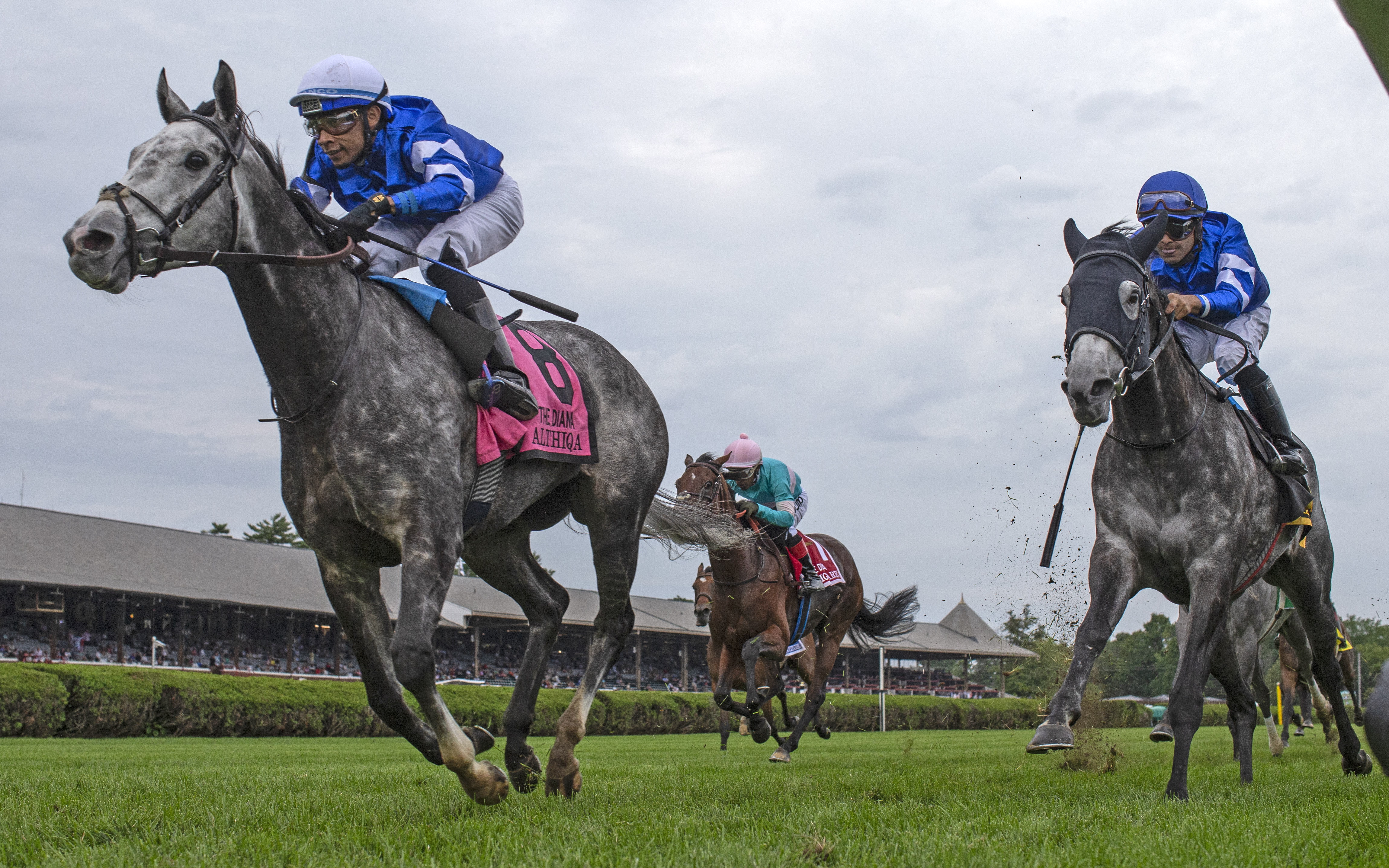 Althiqa wins Diana Stakes 7-17-2021