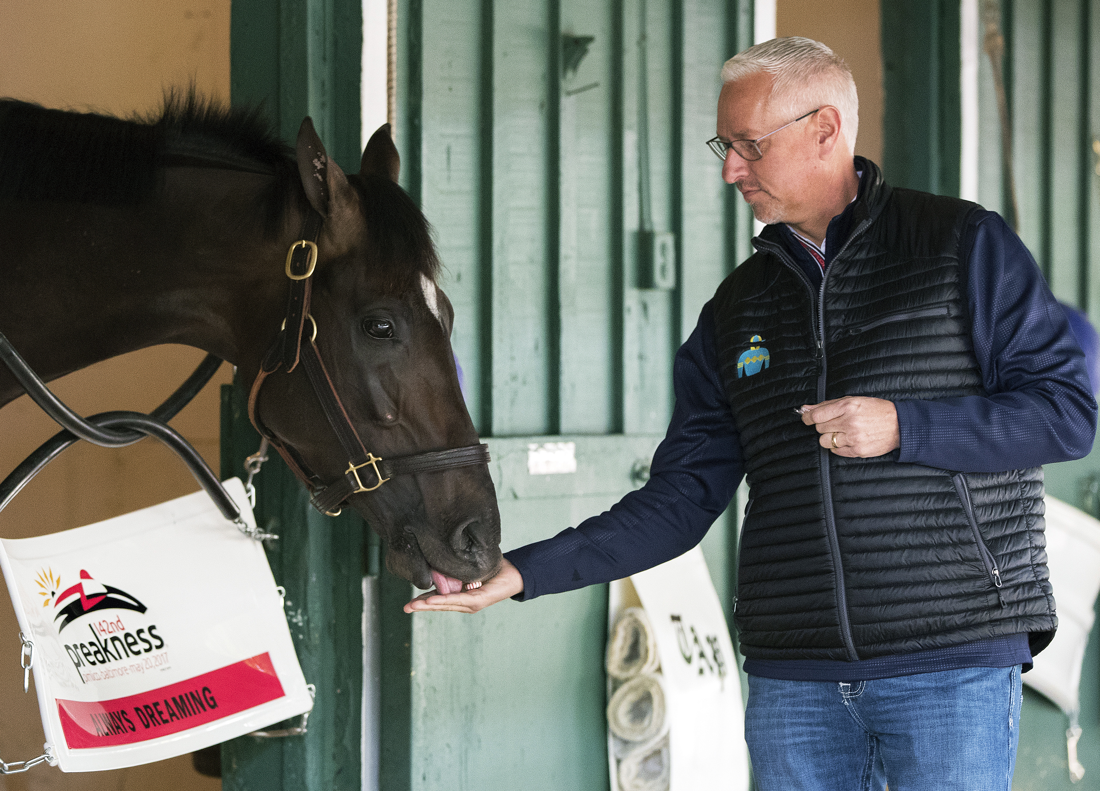 Always Dreaming with Todd Pletcher at Pimlico on May 14