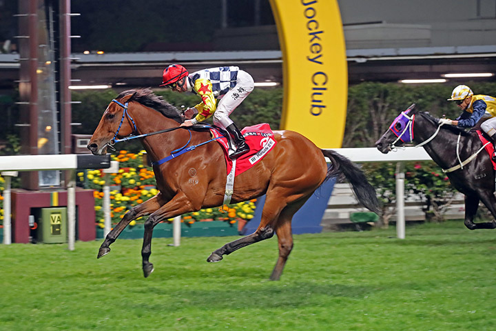 Amazing Star wins the 2020 Stubbs Handicap at Happy Valley