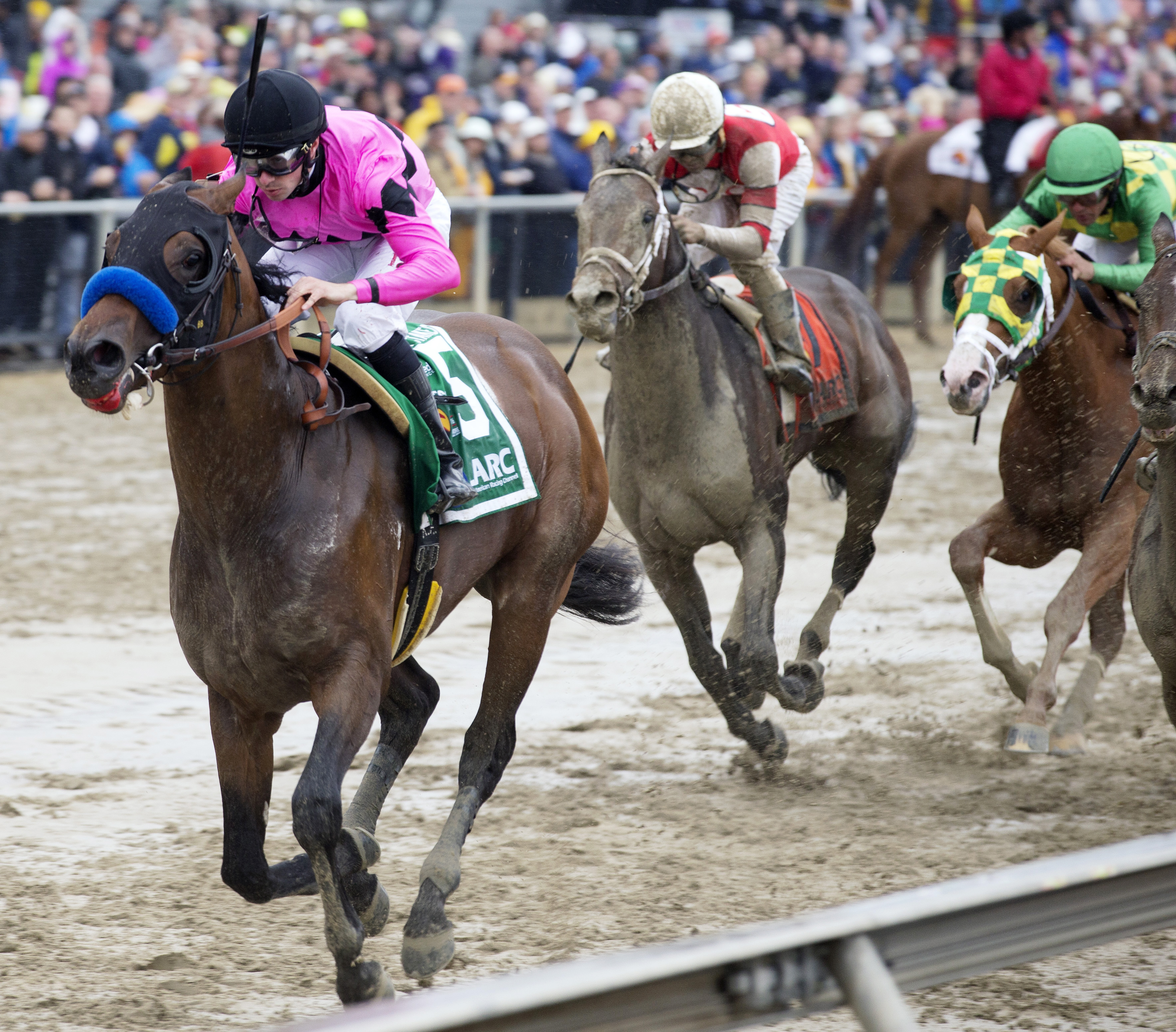 American Freedom wins the Sir Barton Stakes