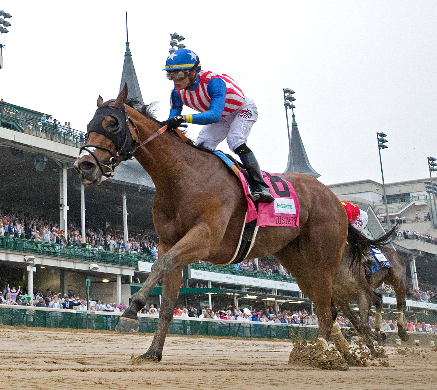 American Gal wins the 2018 Humana Distaff