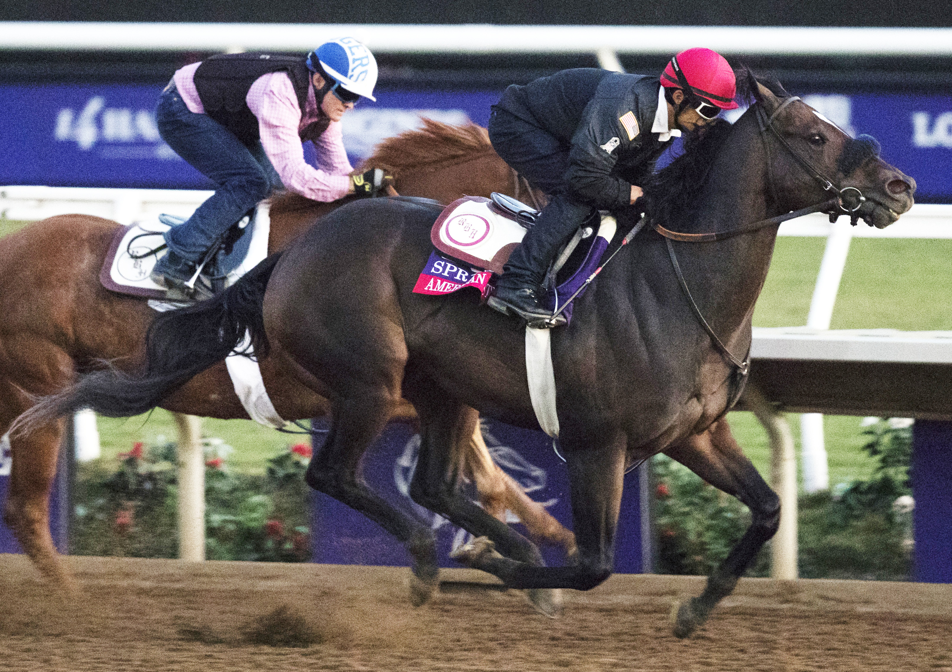 American Pastime works at Del Mar on Oct. 27