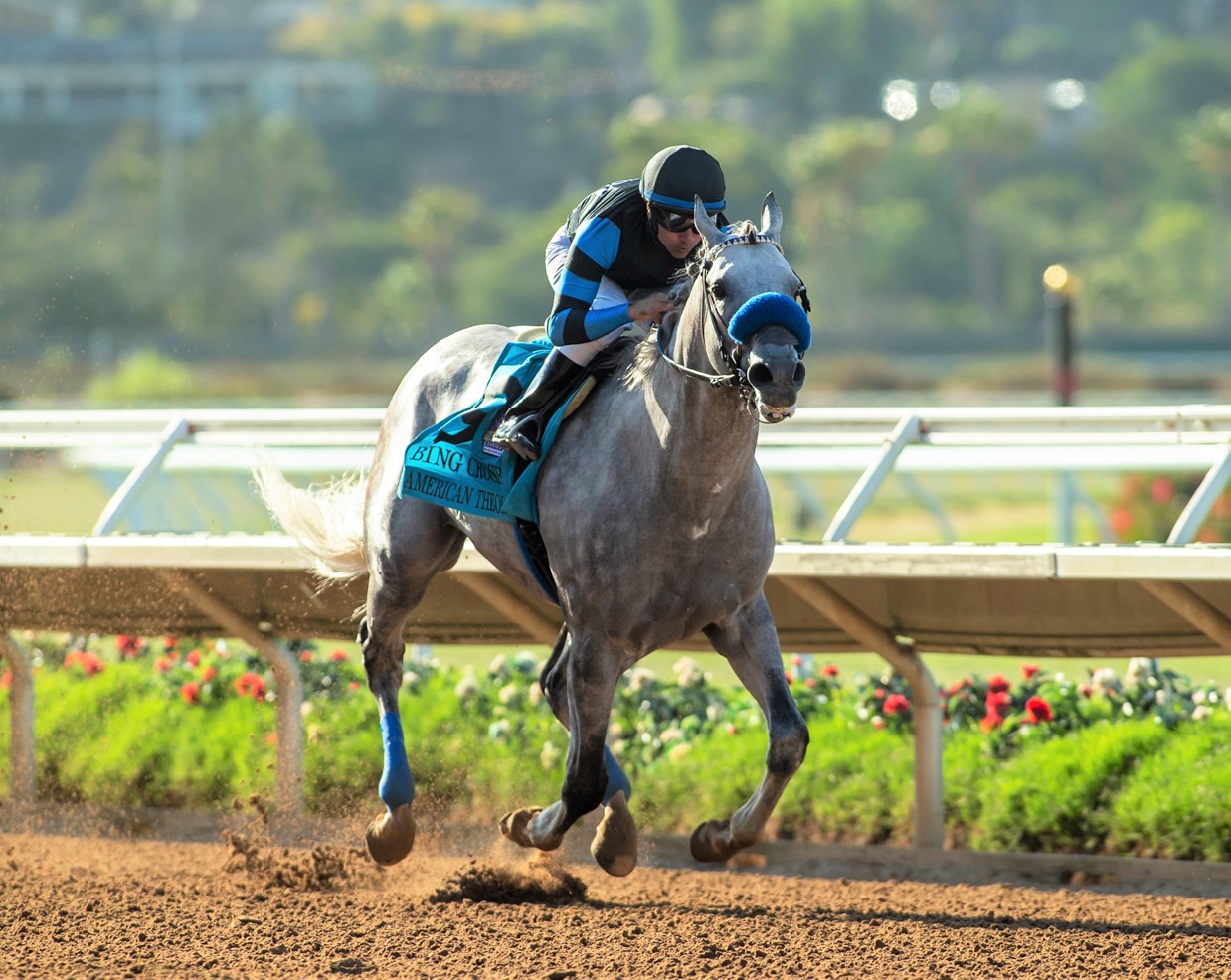 American Theorem wins the Bing Crosby at Del Mar July 30 2022