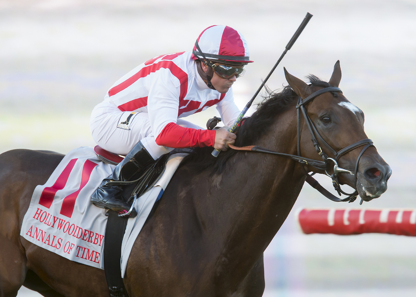 Annals of Time wins the Hollywood Derby