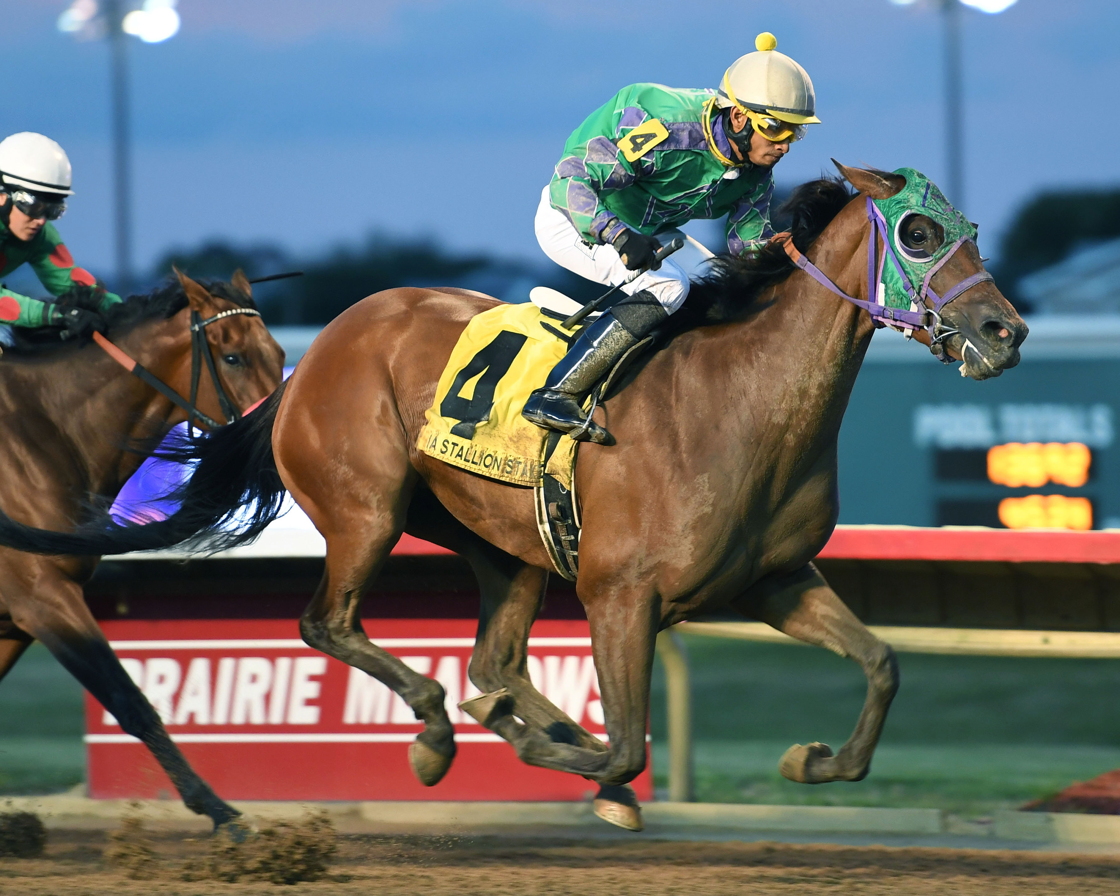 Another Bond Girl wins the Iowa Stallion Filly Stakes