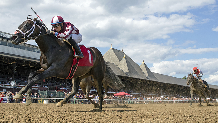 Another Miracle wins a July 24 maiden race at Saratoga Race Course