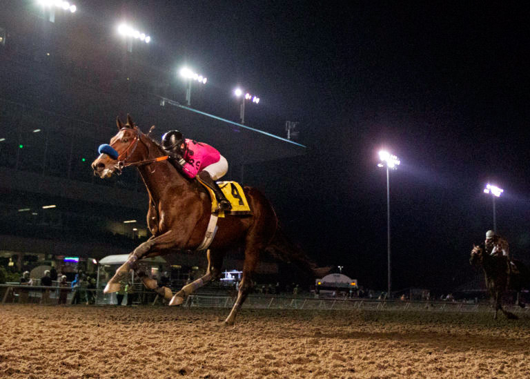 Anothertwistafate wins the 2020 Longacres Mile at Emerald Downs
