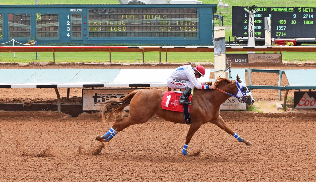 Apocalyptical Jess wins an All American Futurity trial