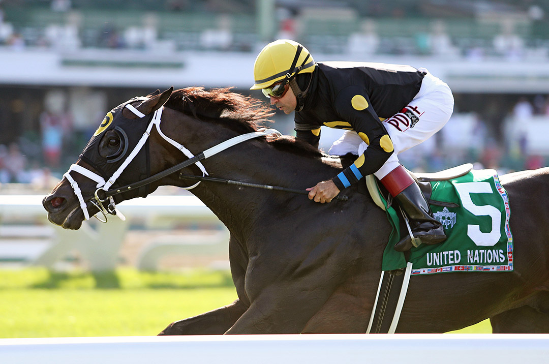Aquaphobia wins United Nations at Monmouth Park