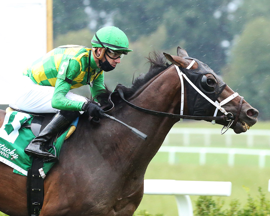 Arklow wins the 2020 Kentucky Turf Cup at Kentucky Downs