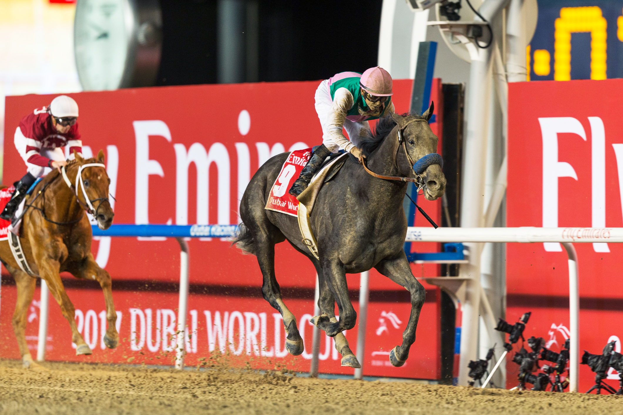 Arrogate wins the Dubai World Cup