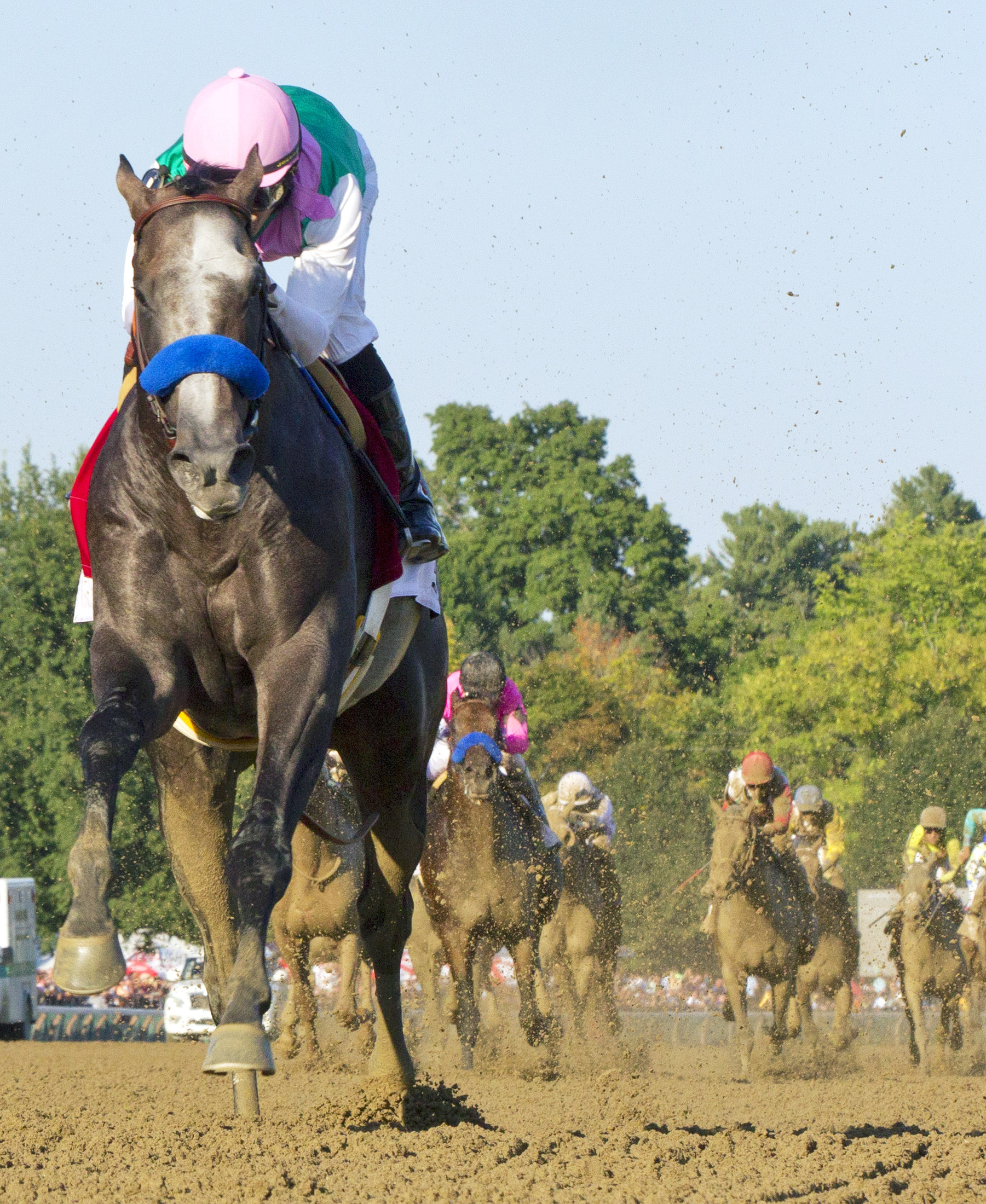 Arrogate wins the Travers