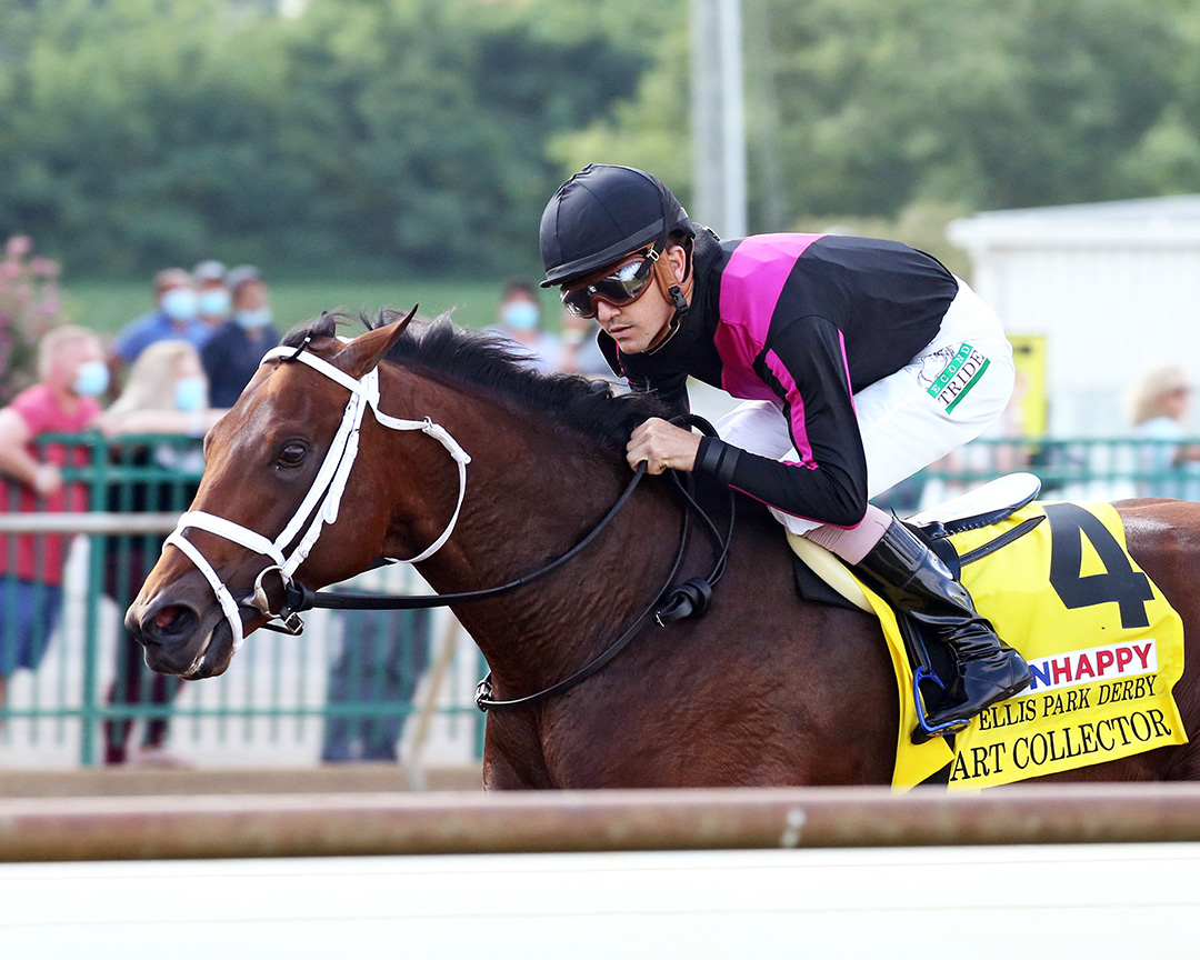 Art Collector wins the Ellis Park Derby at Ellis Park