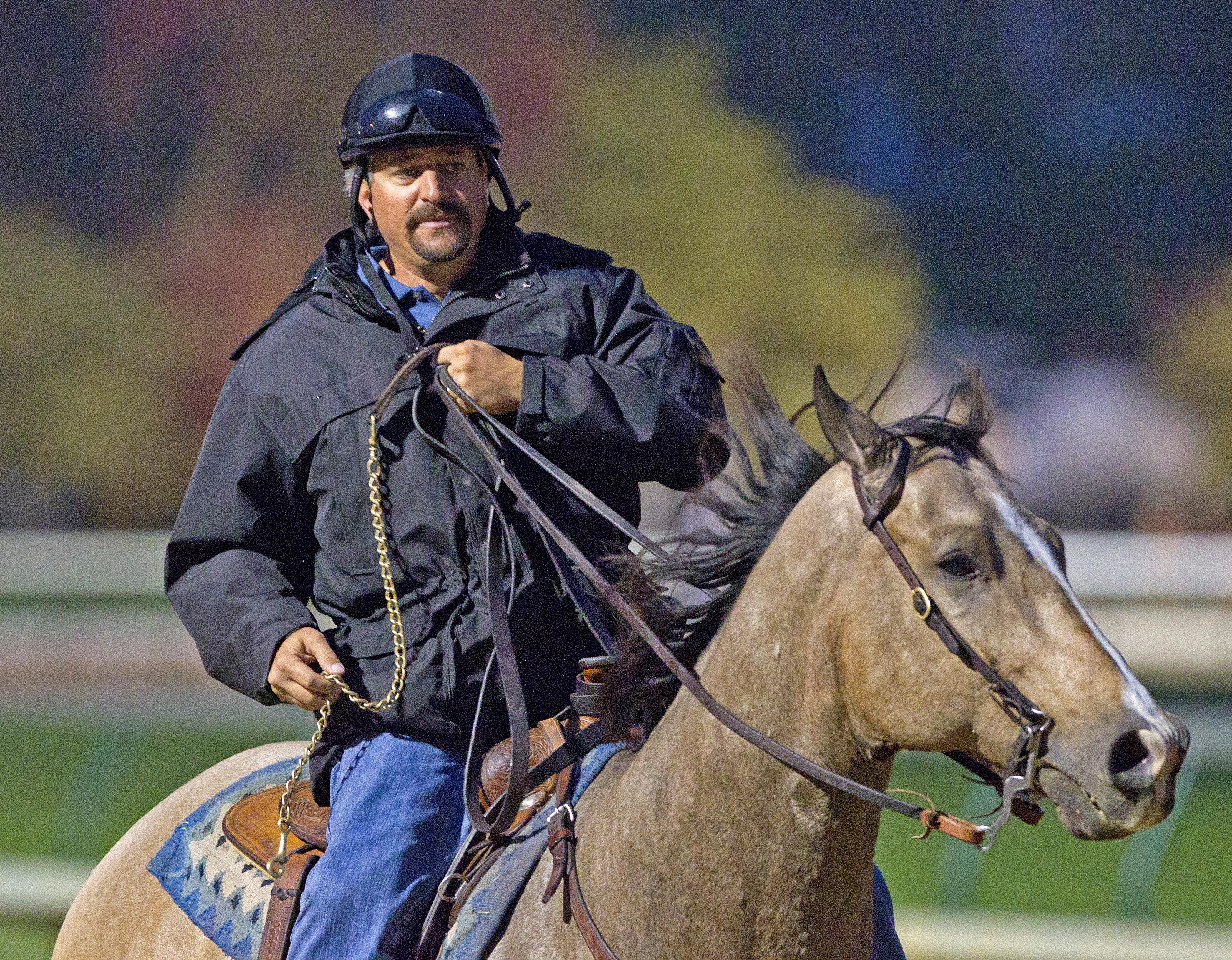 Steve Asmussen, Oct. 27, 2011 at Churchill