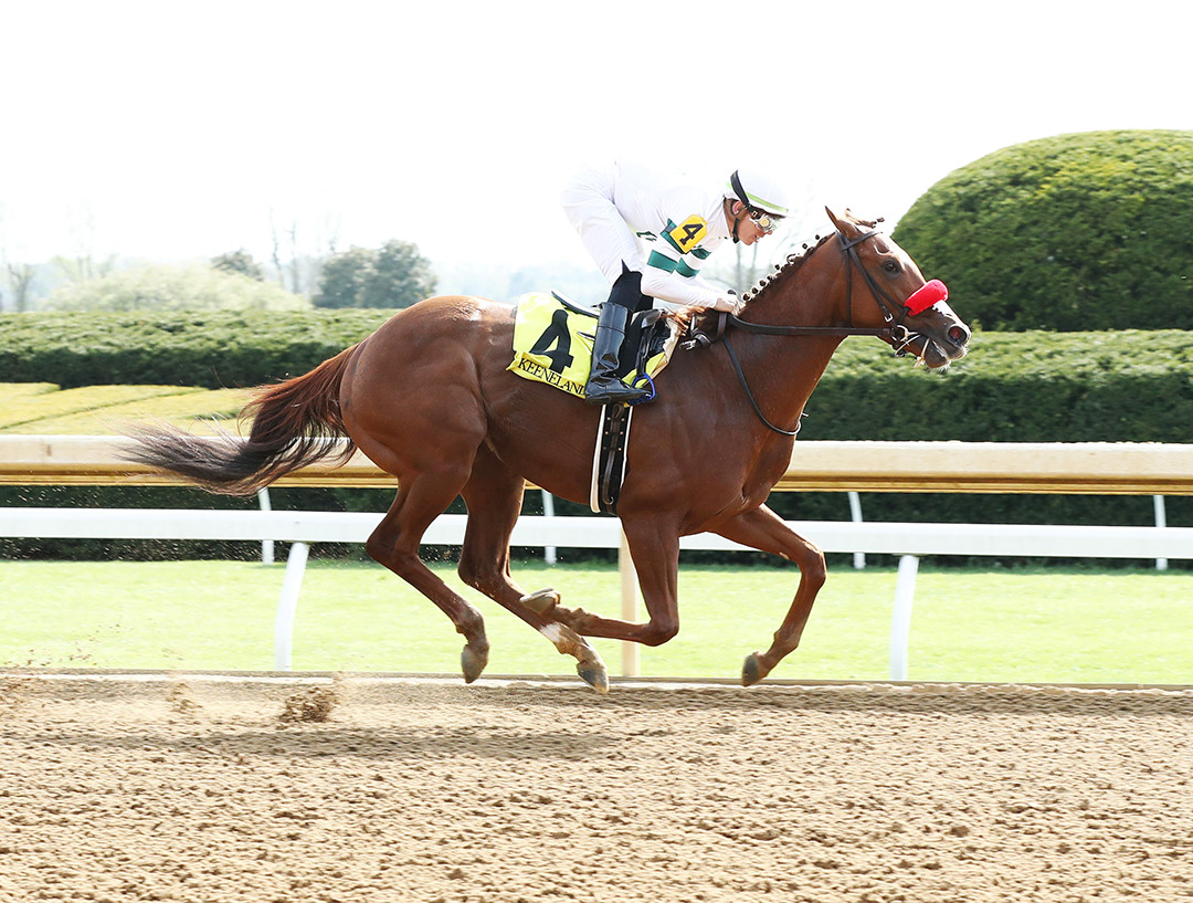 B Dawk wins an April 24 maiden at Keeneland
