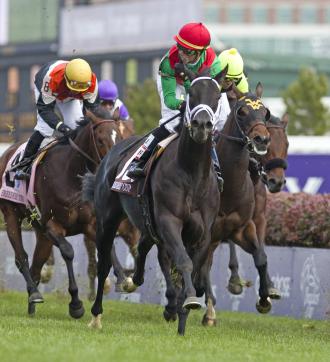 Pluck wins BC Juvenile Turf