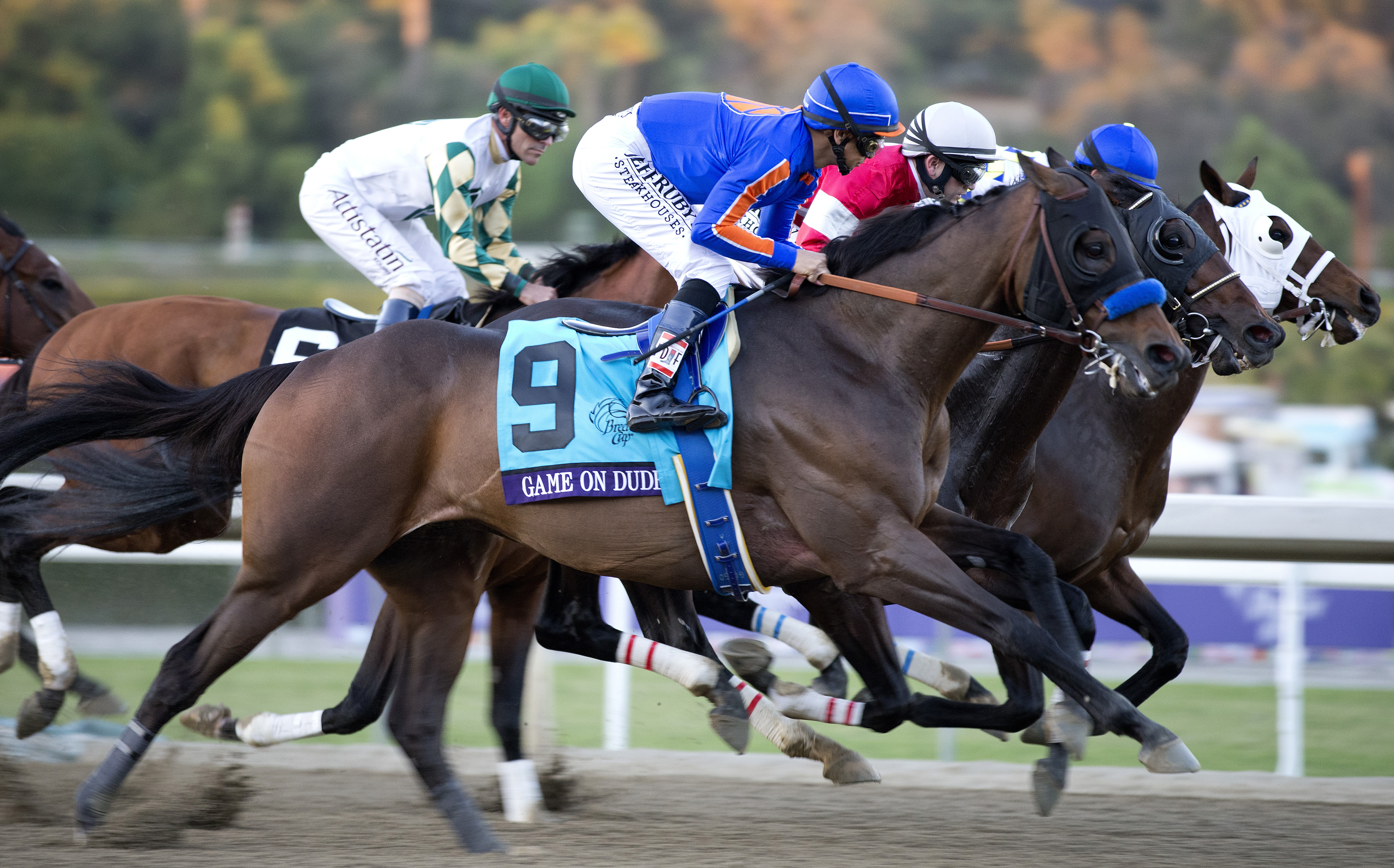 Game On Dude in the Breeders' Cup Classic