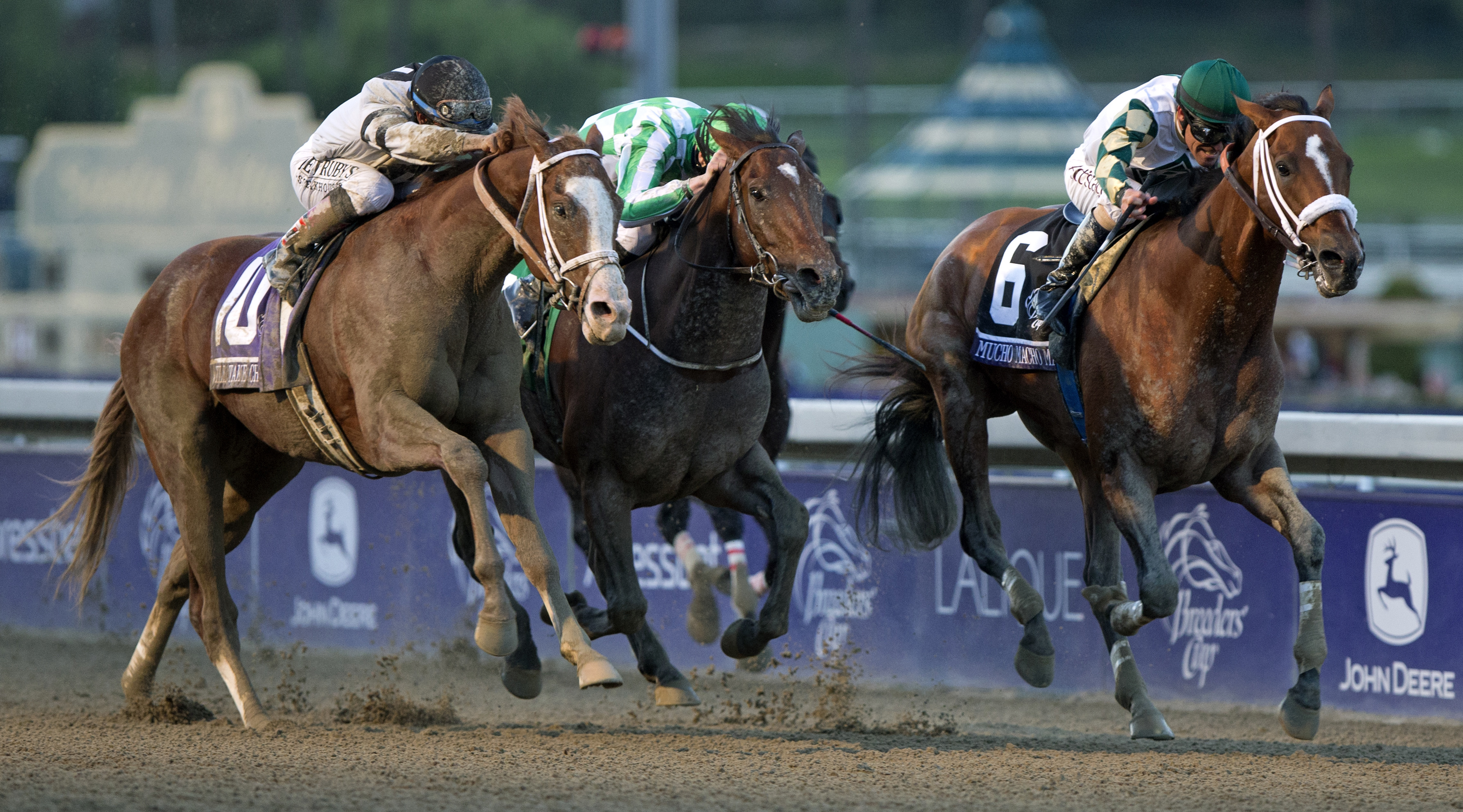 Will Take Charge finishes second in the BC Classic