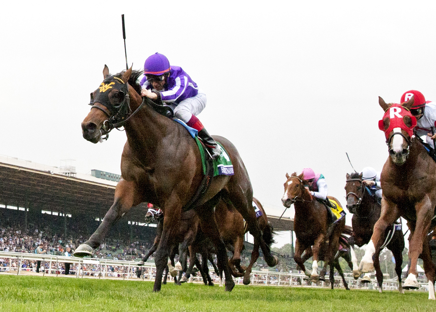 Hootenanny wins the Breeders' Cup Juvenile Turf