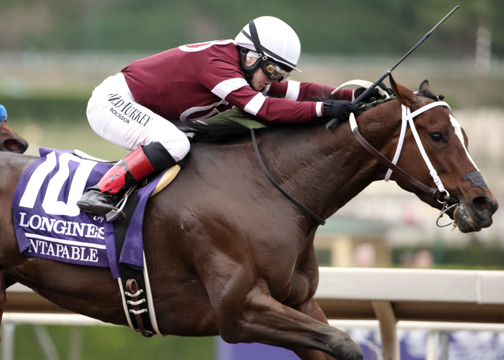 Untapable wins the Breeders' Cup Distaff