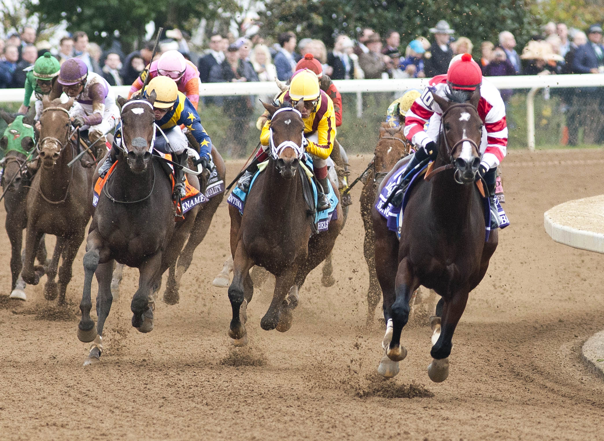 Songbird wins the Breeders' Cup Juvenile Fillies
