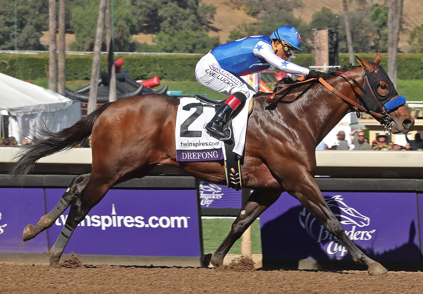 Drefong wins the Breeders' Cup Sprint