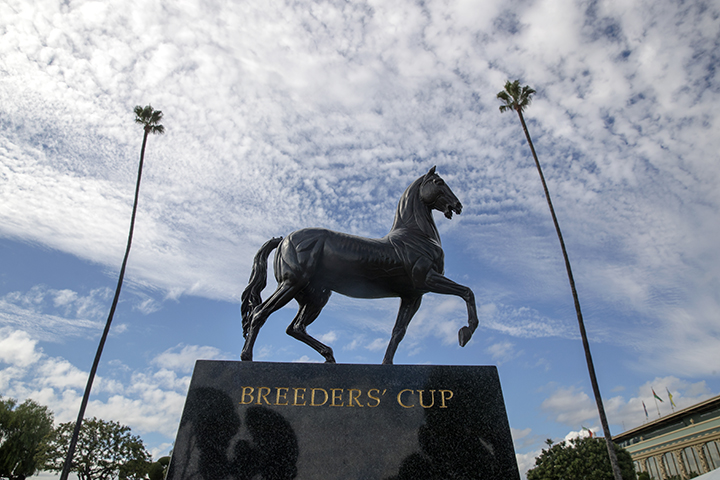 Breeders Cup Ecorche statue