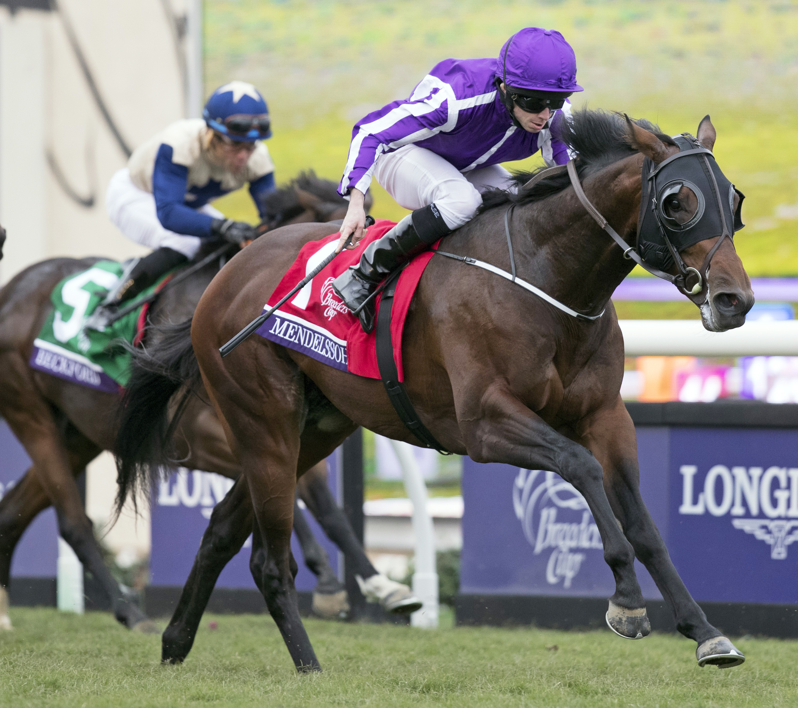 Mendelssohn wins the 2017 Breeders Cup Juvenile Turf