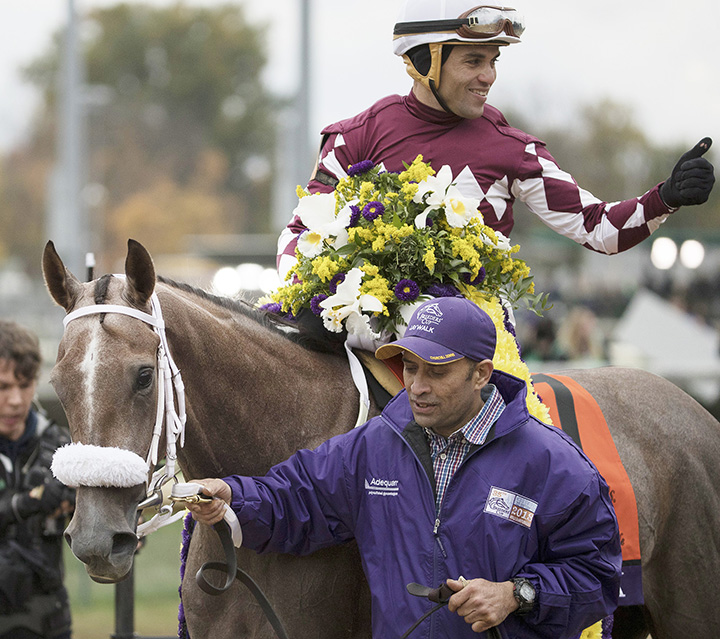 Jaywalk at the Breeders Cup Juvenile Fillies