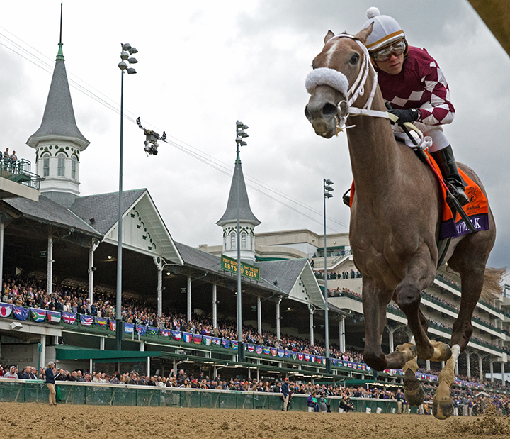 Jaywalk wins the Breeders Cup Juvenile Fillies