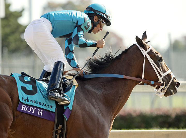 Roy H wins the 2018 Breeders Cup Sprint
