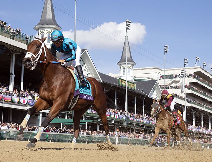 Roy H wins the Breeders Cup Sprint
