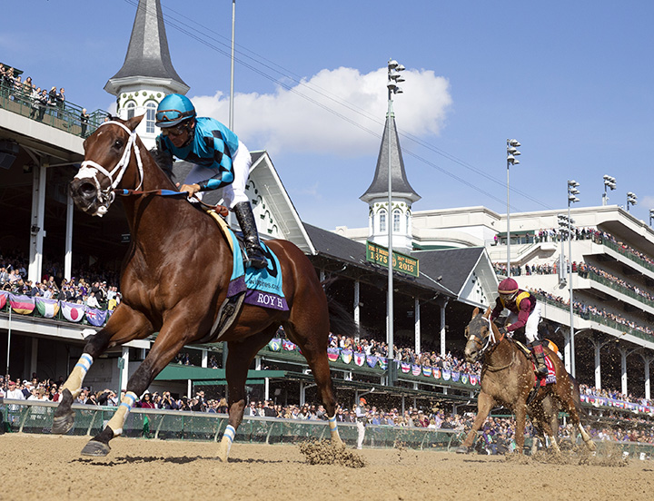 Roy H wins the 2018 Breeders' Cup Sprint at Churchill Downs